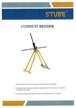 Conduit Bender and Accessories